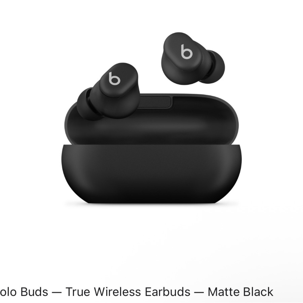 Beats Solo Buds - True Wireless Earbuds - Matte Black